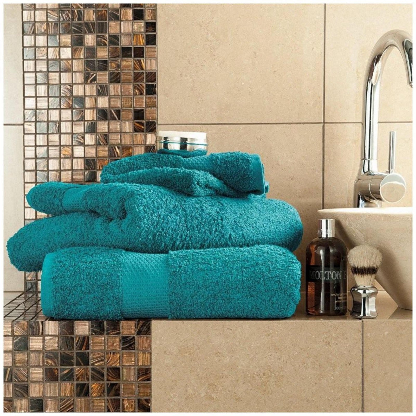 41044321 miami hand towel 50x85 teal 1