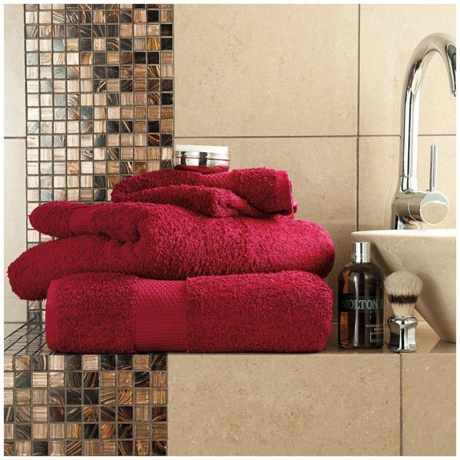 41044369 miami hand towel 50x85 wine red 1