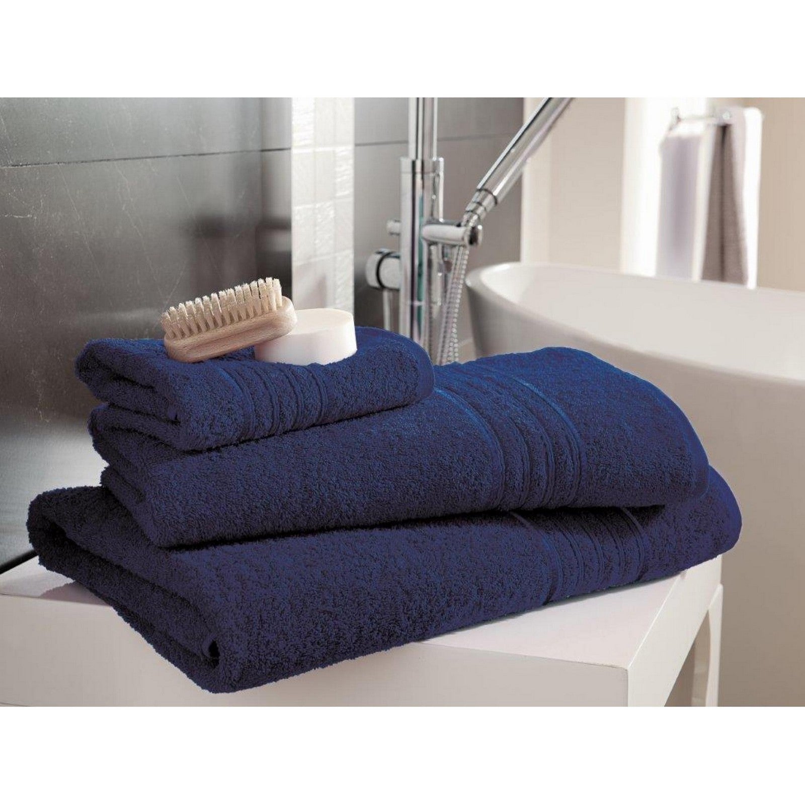 41148524 jumbo bath sheet hampton blue 1