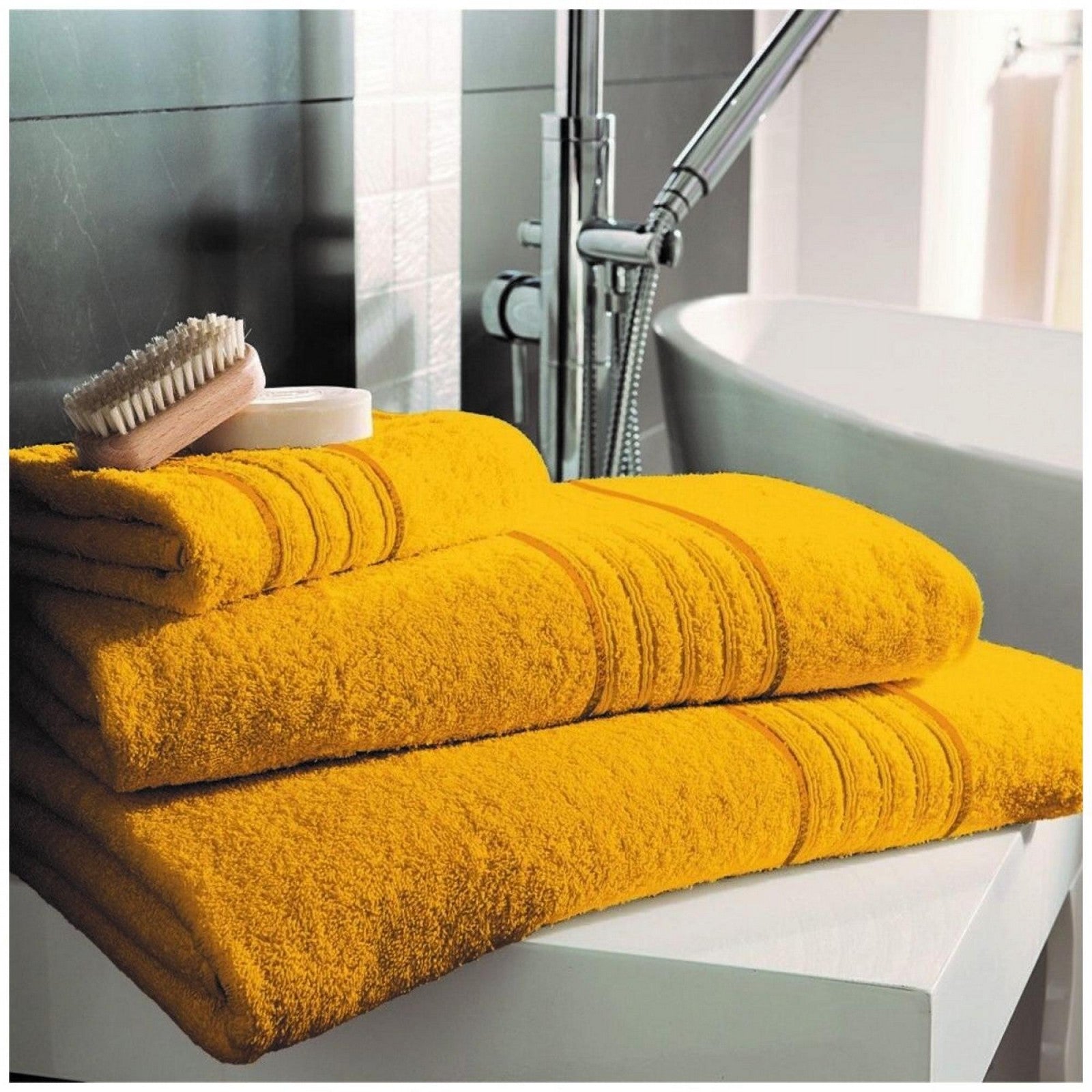 41373452 face towel hampton ochre 1