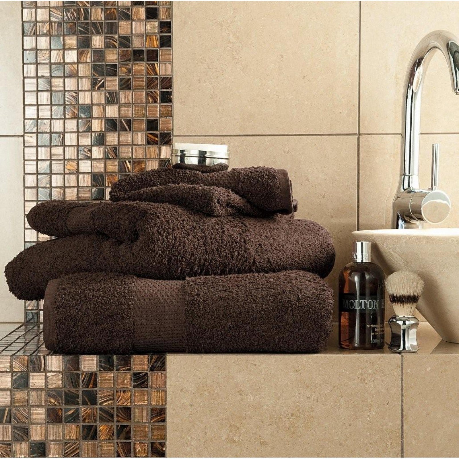 42357483 miami jumbo bath sheet 100x180 choco 1