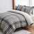 Conall Check PrintedDuvet Set
