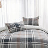 Conall Check PrintedDuvet Set