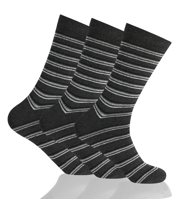 GC Men's Classic Striped Socks – 12 Pack