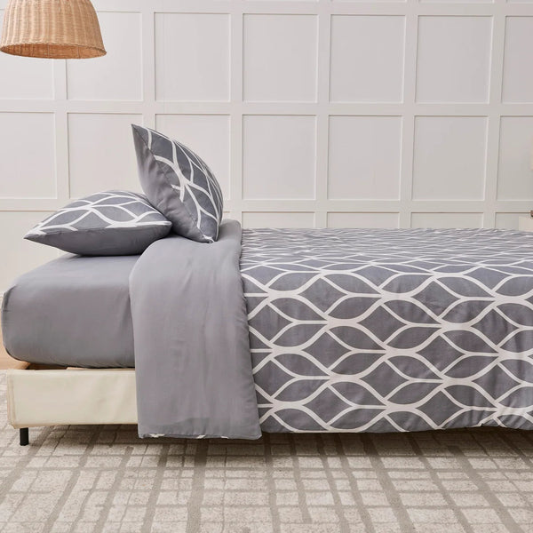 Marcus Geo Printed Duvet Set