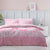 GC Reversible Bow Stripe Duvet Cover Set