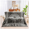 GC Soft Touch Greek Key Fleece Blanket