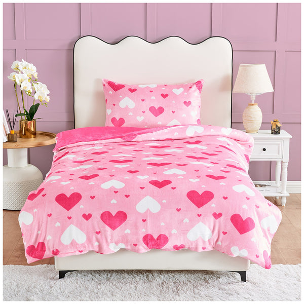 GC Teddy Hearts Kids Duvet Cover Set
