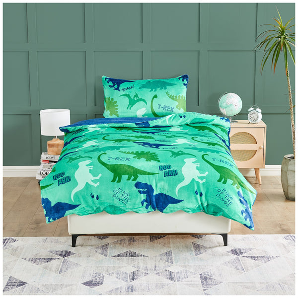 GC Kids' Teddy Dinosaur Duvet Cover Set
