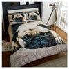 GC 3D Cute Pug Duvet Cover Set