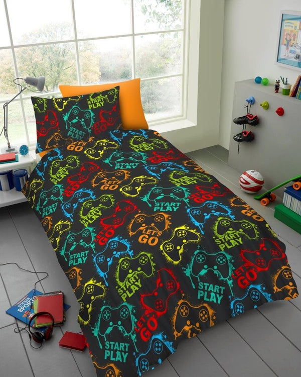 GC Kids Gaming Print Duvet Cover Set