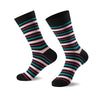 GC Women's Cotton-Rich Zigzag Stripe Socks – 12 Pack