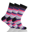GC Men's Cotton-Rich Radiant Stripe Socks – 12 Pack