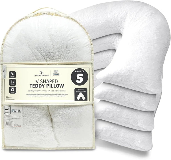 Teddy V-Shape Pillow