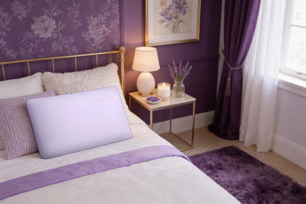 GC Lavender Scented Memory Foam Pillow – 1 Pack