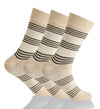 GC Men's Diabetic Comfort Striped Socks – 12 Pack