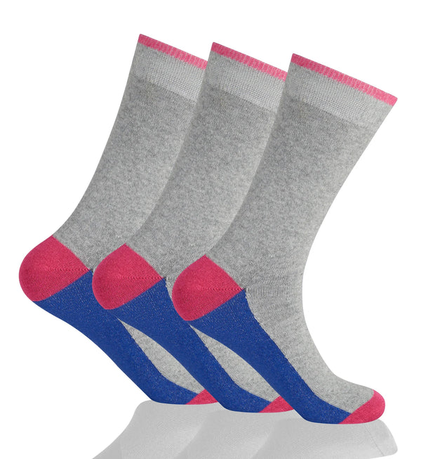 GC Women's Cotton-Rich Cherry Print Socks – 12 Pack