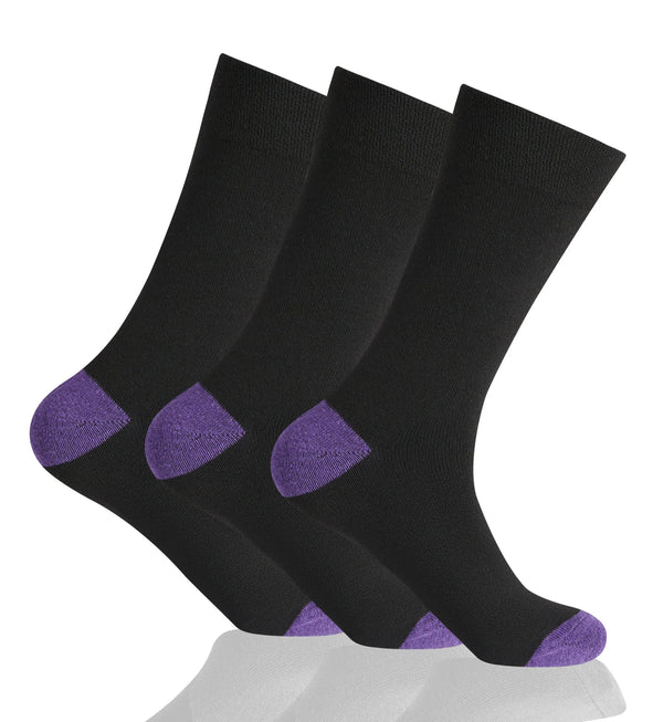 GC Men's Comfort Top Plain Socks – 12 Pack