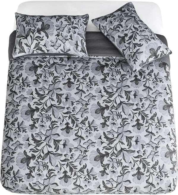 GC Printed Floral Easy Care Duvet Cover Set