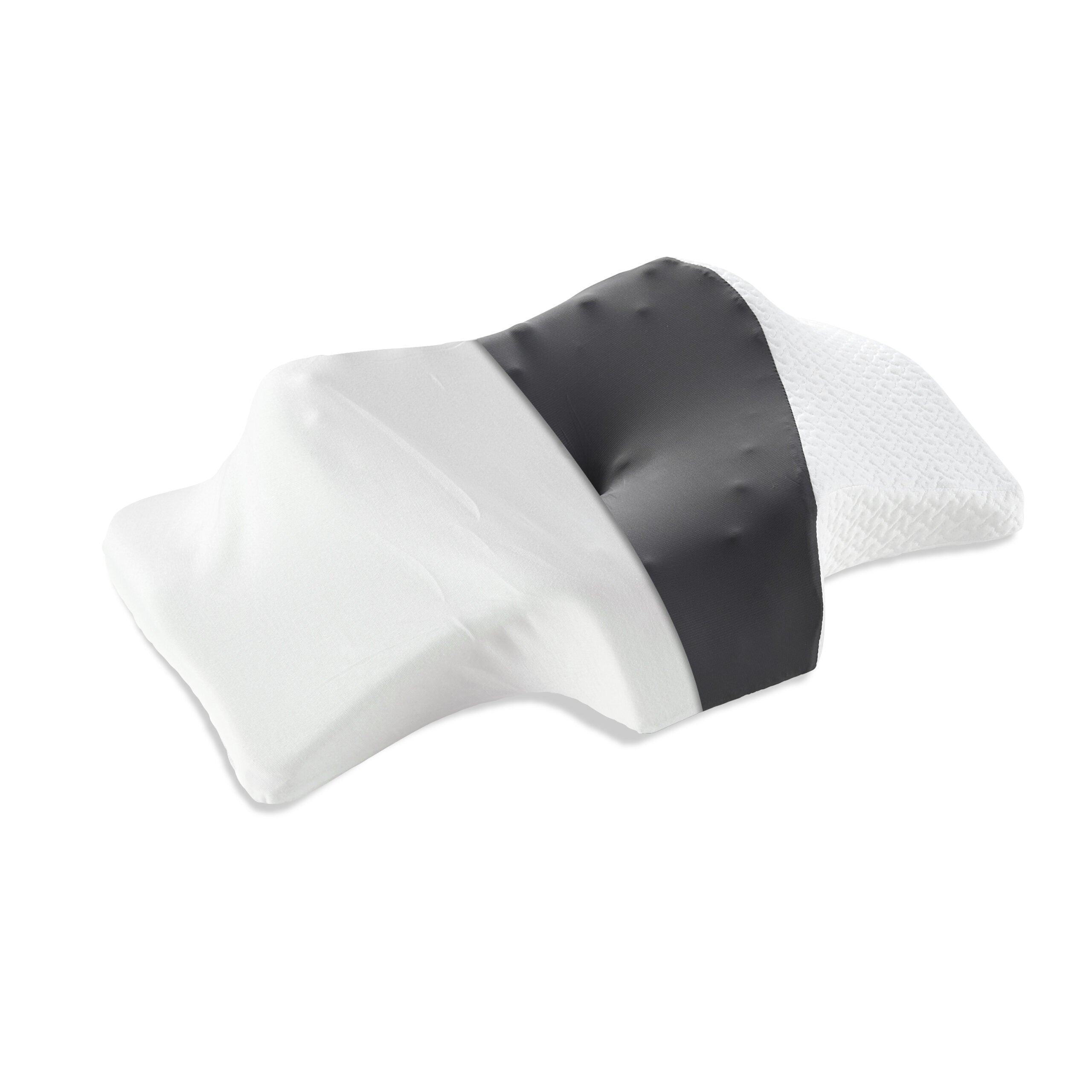 Hybrid Groove Memory Foam Pillow