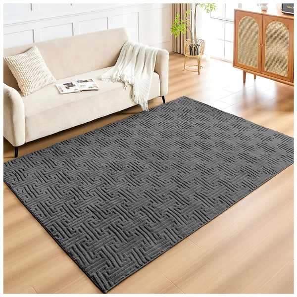 GC Albert Greek Faux Fur Rug