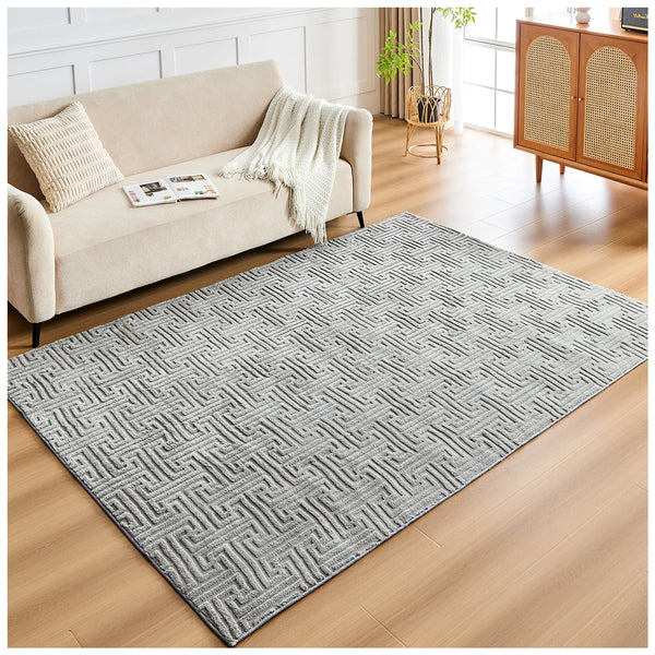 GC Albert Greek Faux Fur Rug