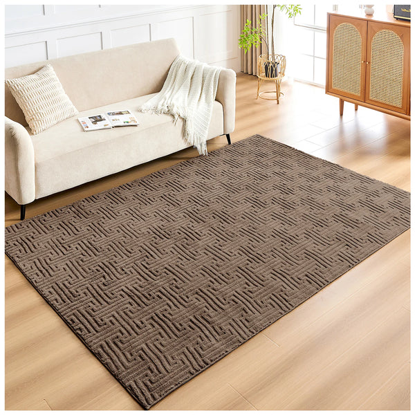 GC Albert Greek Faux Fur Rug