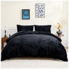GC Modern Ribbed Duvet Cover Set