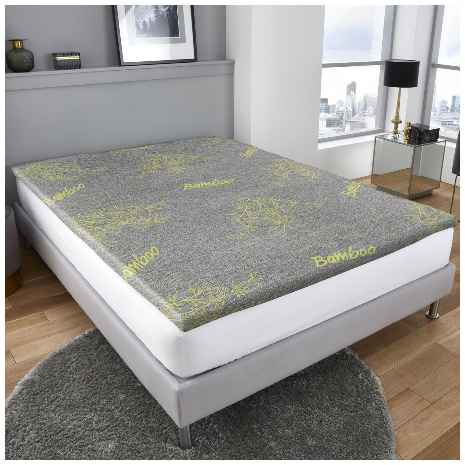 2CM Bamboo Mattress Topper