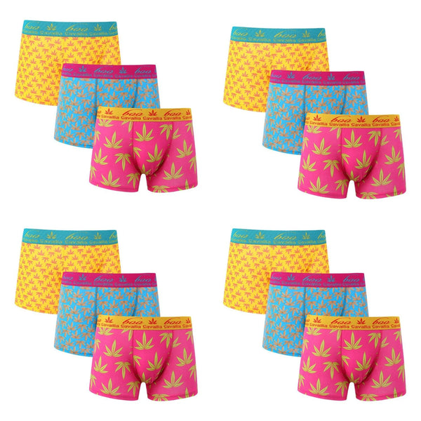 GC Men's Premium Cotton Boxer Shorts – 12 Pack
