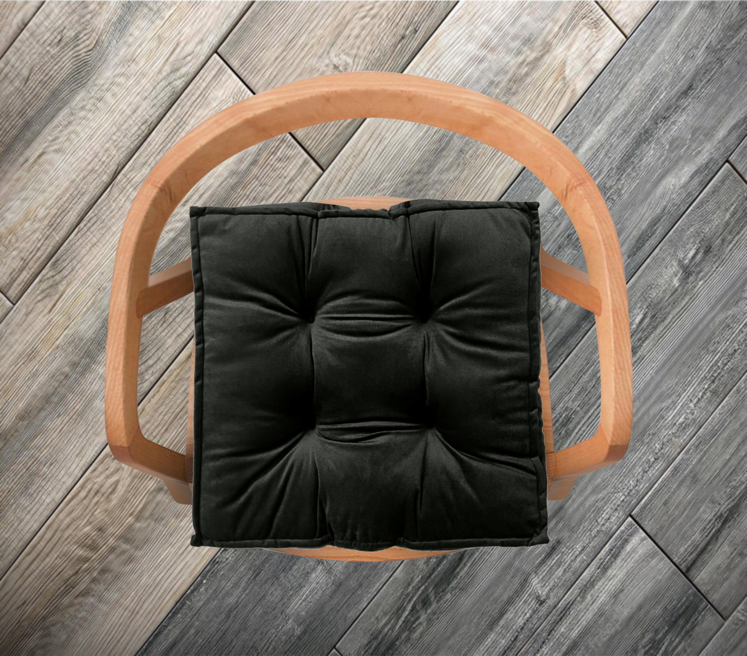 Velvet Booster Seat Cushion