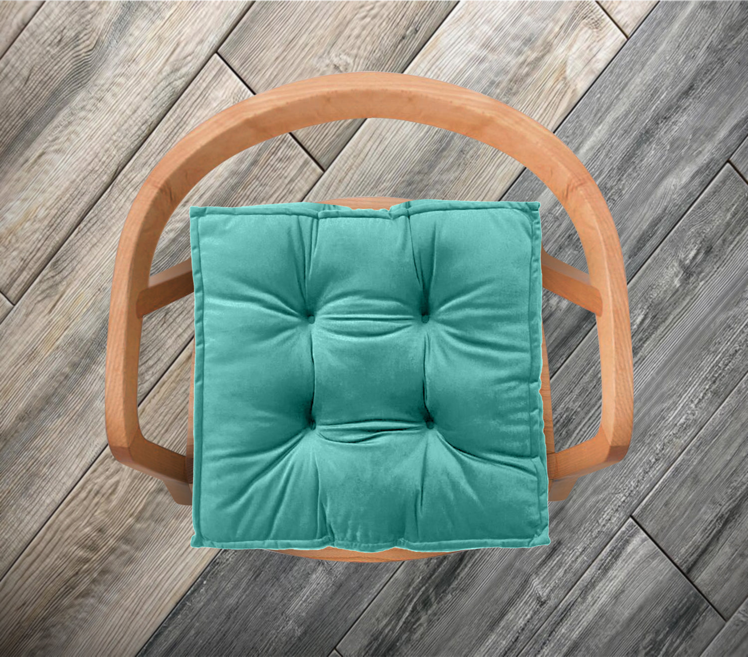 Velvet Booster Seat Cushion