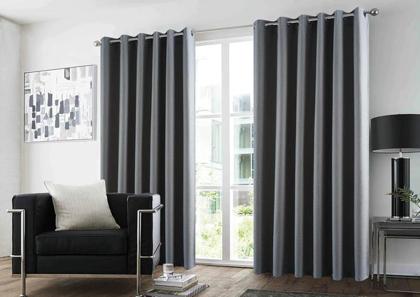 GC Zurich Woven Textured Ready Made Curtains