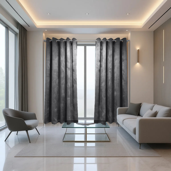 GC Horizon Striped Ready-Made Curtains