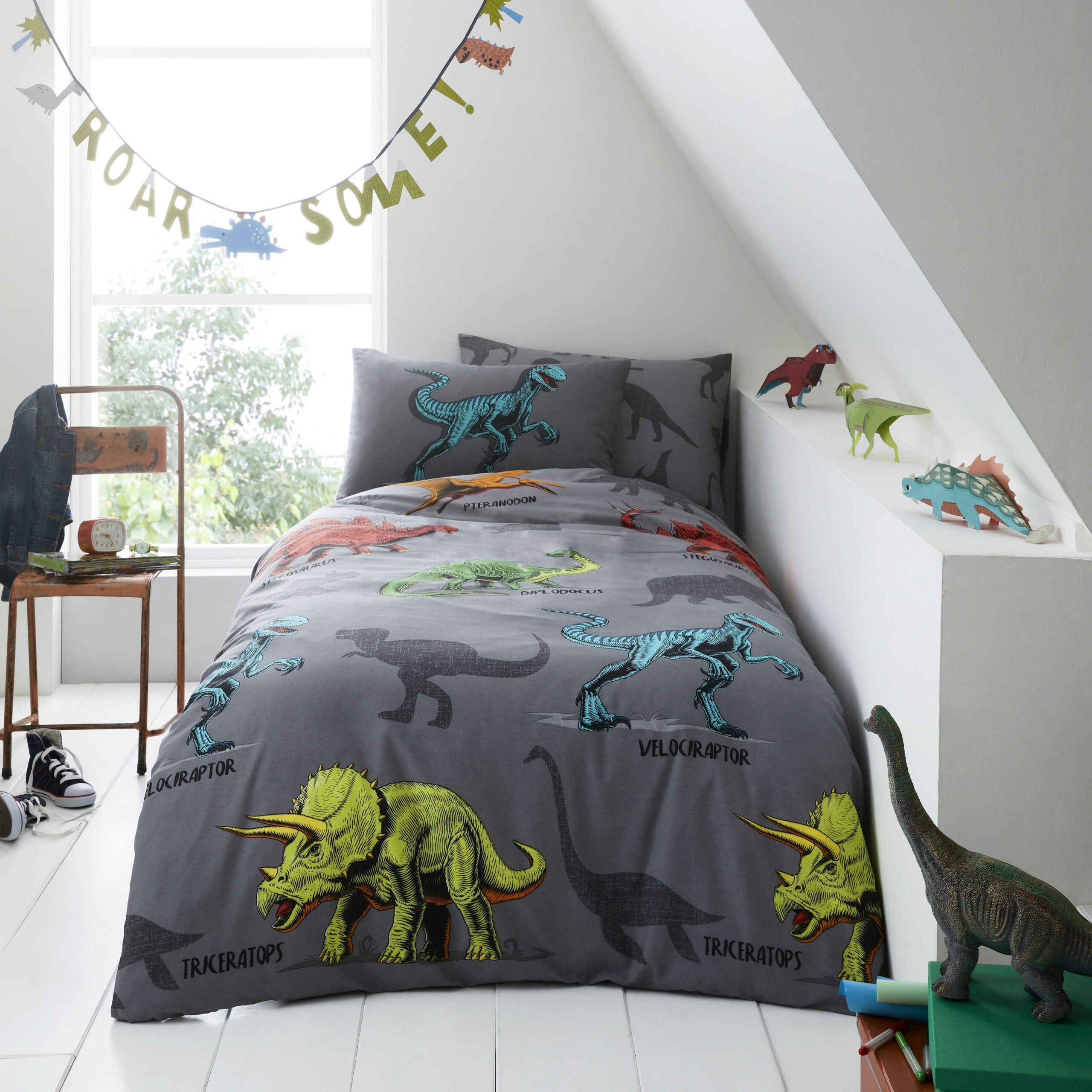 Kids Sheet Set Woolly Mammoth & Pals