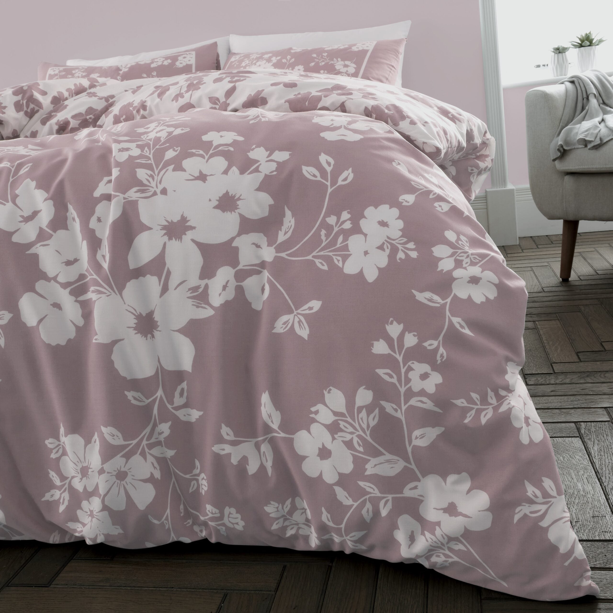 Eliza Floral Duvet Cover Set