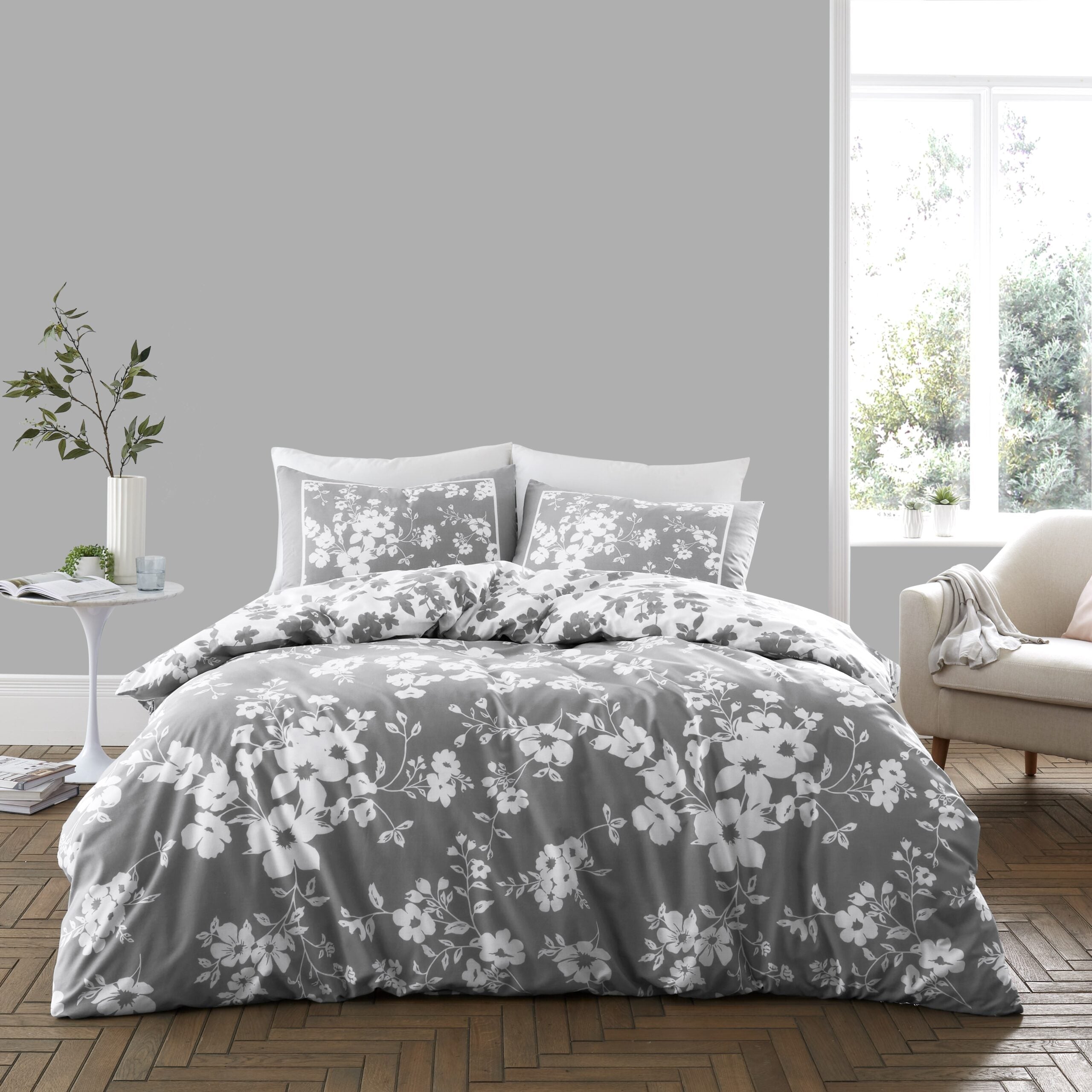 Eliza Floral Duvet Cover Set