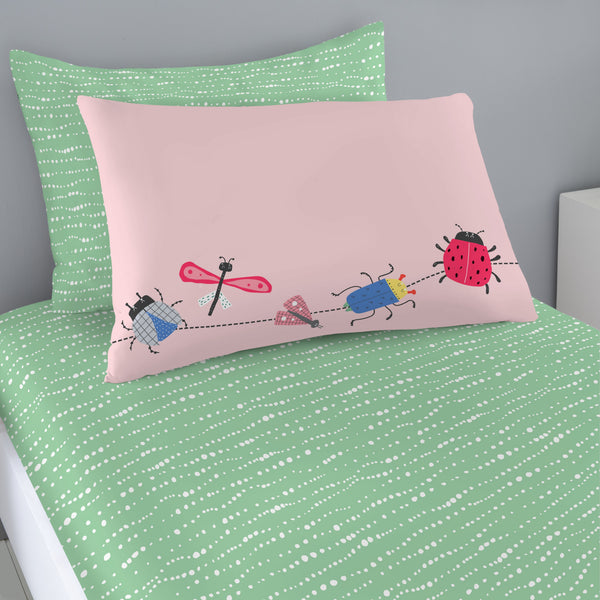 GC Kids' Colourful Bugs Sheet Set