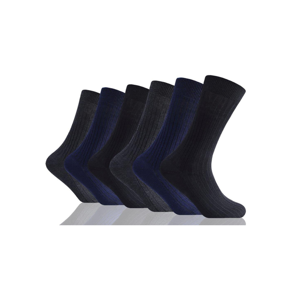 GC Men's Essential Cotton Socks – 12 Pack