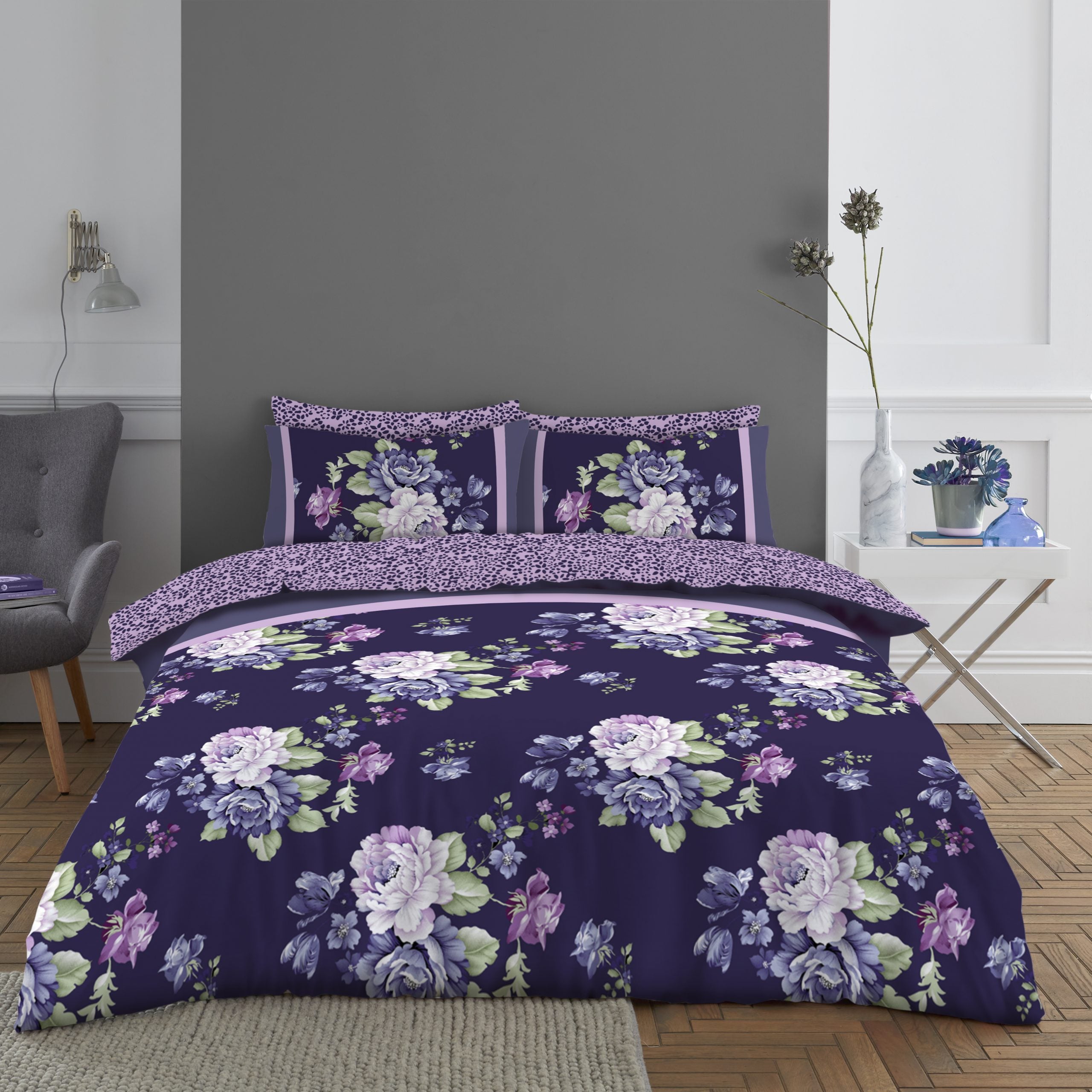 Hayley Printed Duvet Complete Set