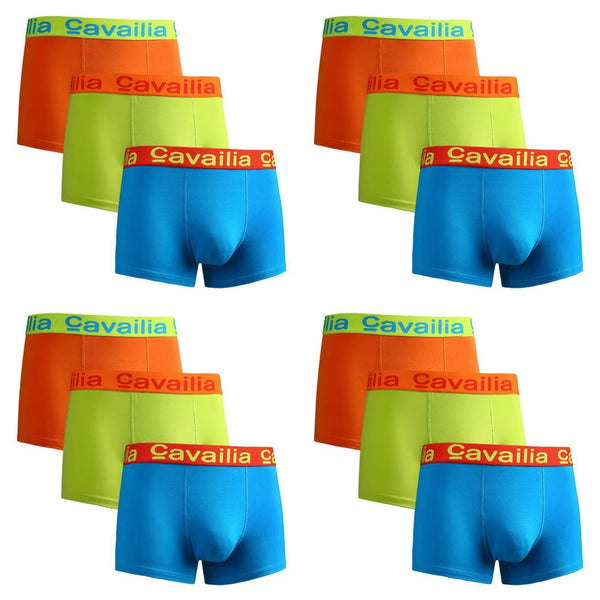 GC Men's Comfort Fit Cotton Boxer Shorts – 12 Pack