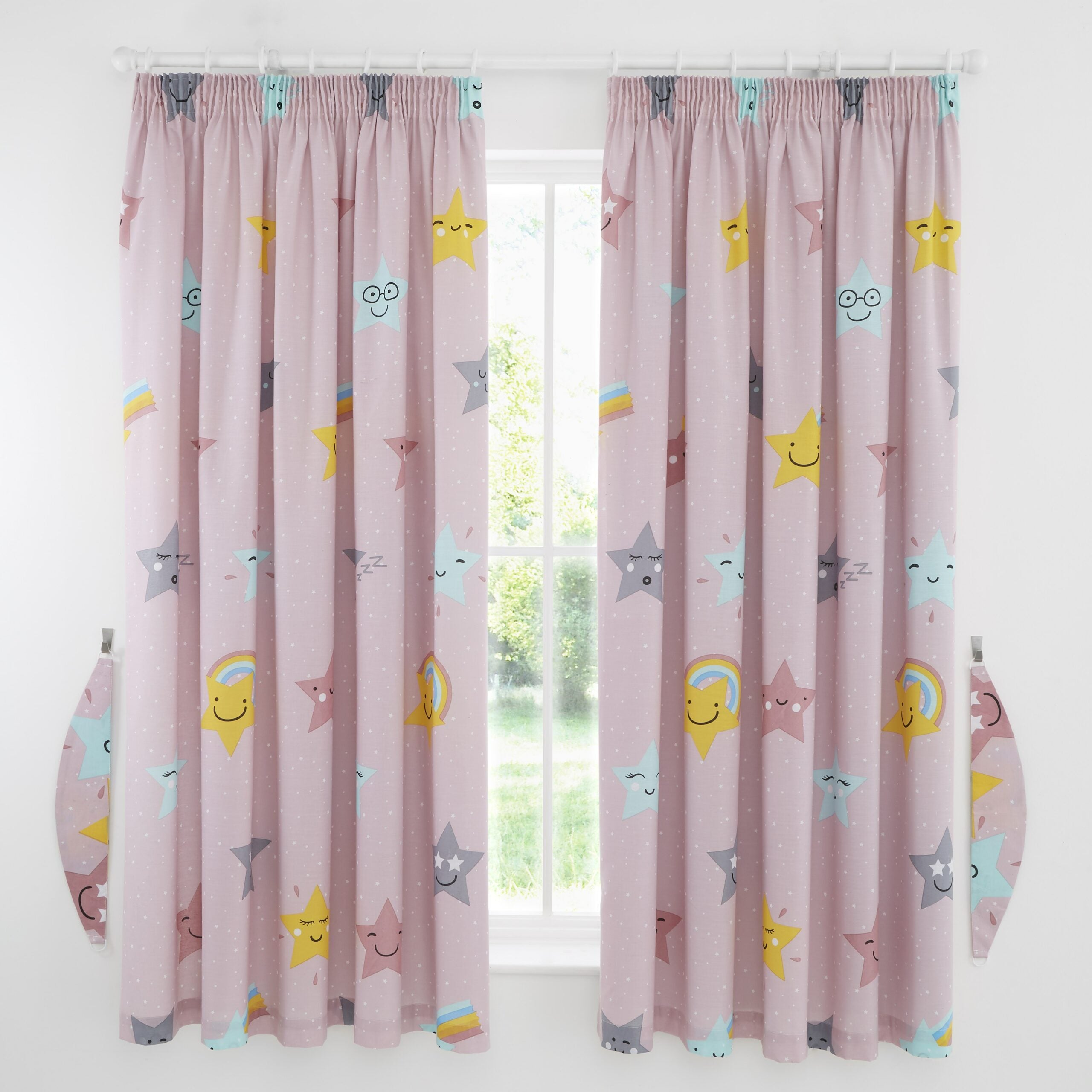 Kids Range Curtains Hello Star