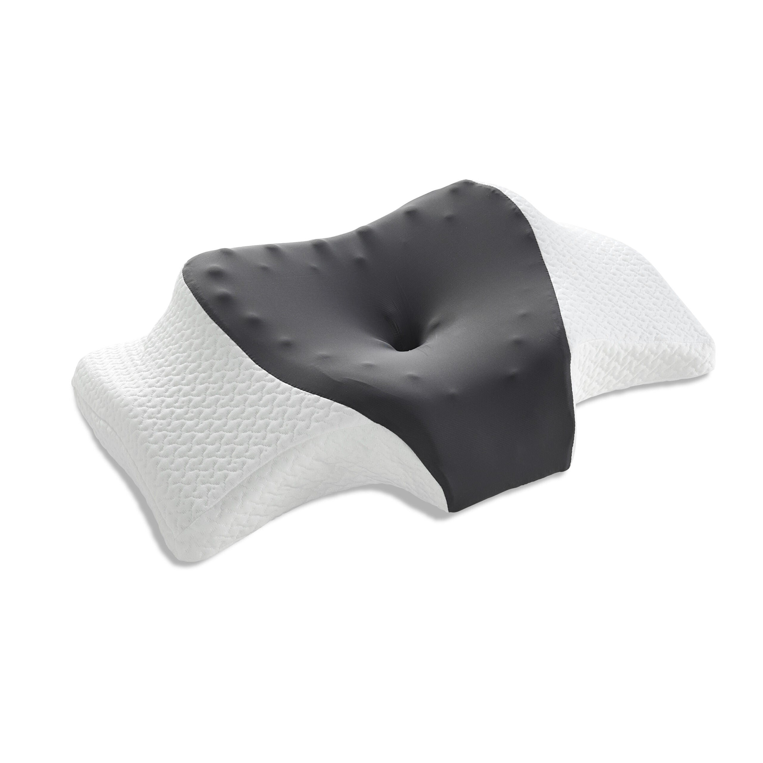 Hybrid Groove Memory Foam Pillow