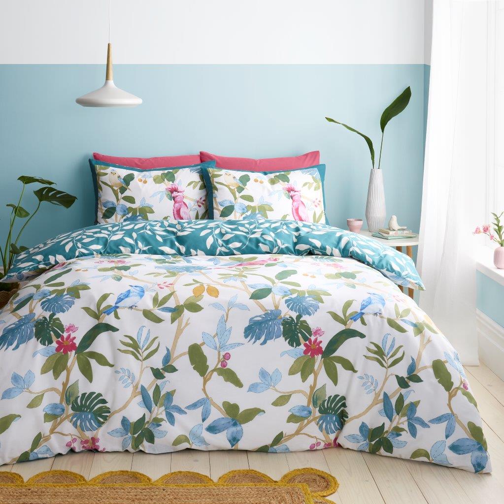 Ida Birdie Printed Duvet Set