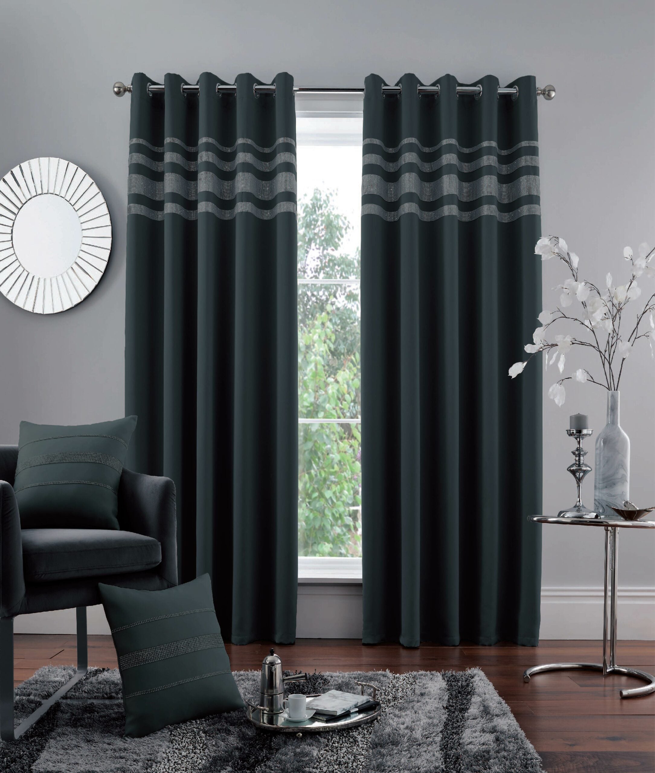 Kendal Blackout Band Curtains