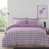GC Gingham Moor Easy Care Duvet Cover Set