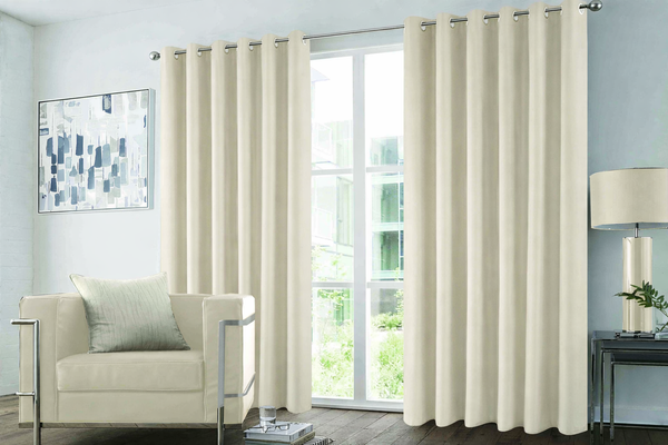 GC Panache Plain Ready Made Curtains