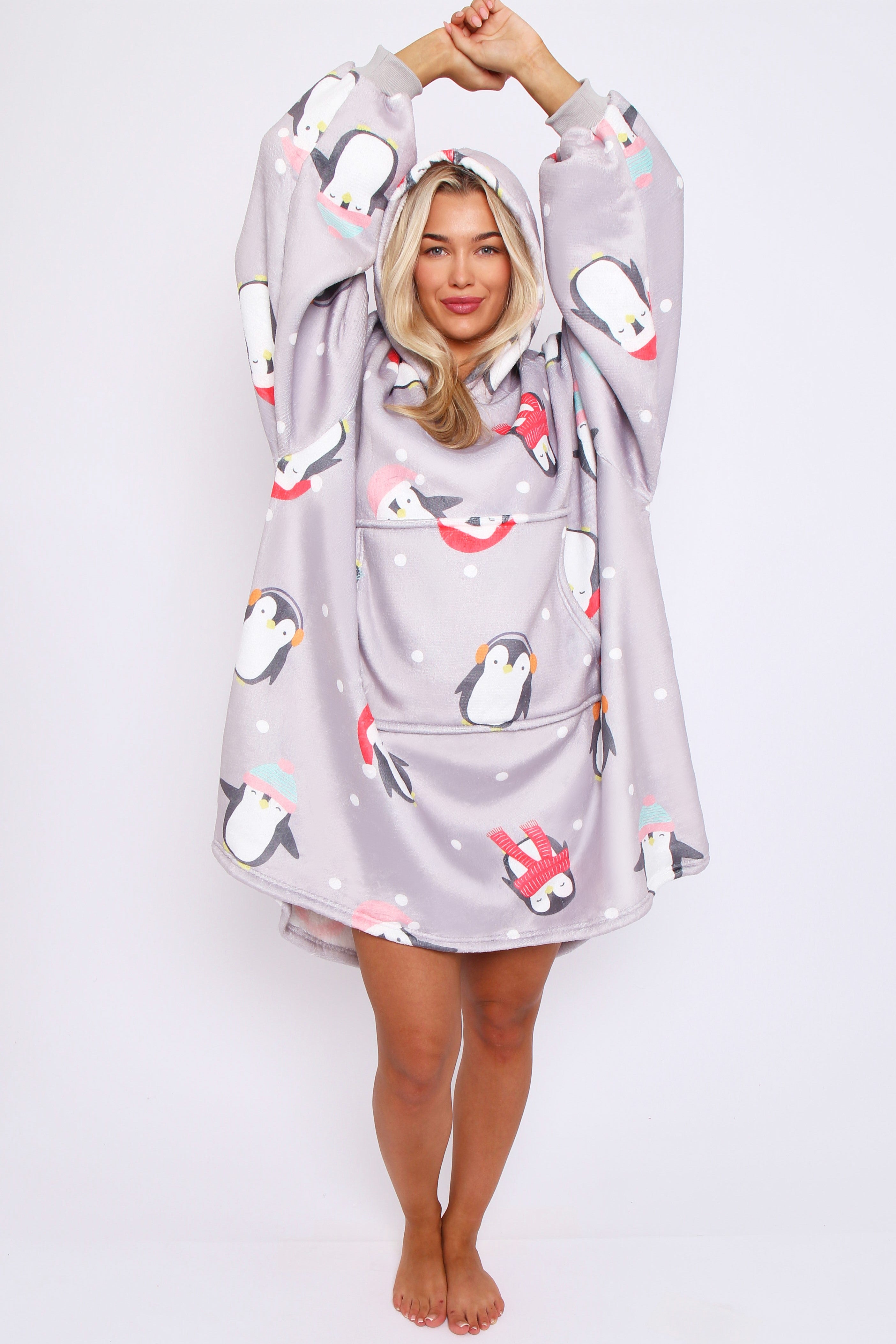 Xmas Penguin Pals Hoodie