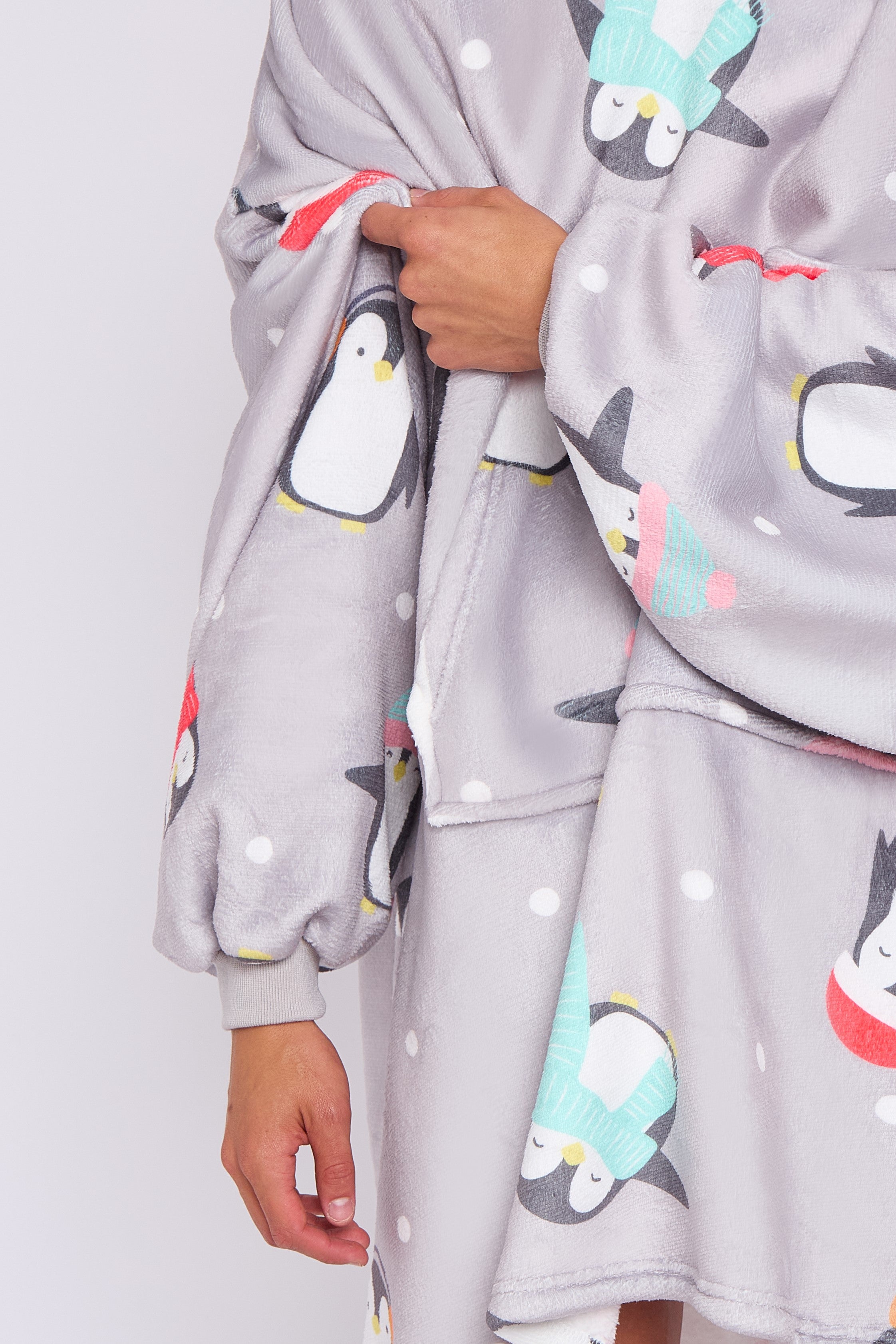 Xmas Penguin Pals Hoodie