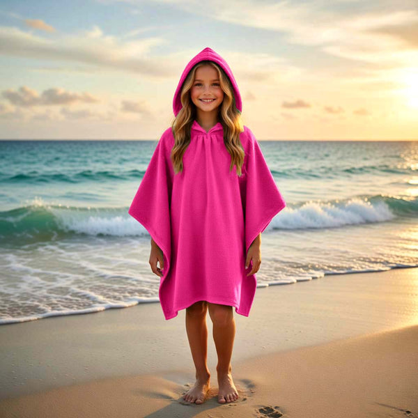 GC Kids Hooded Poncho Towel